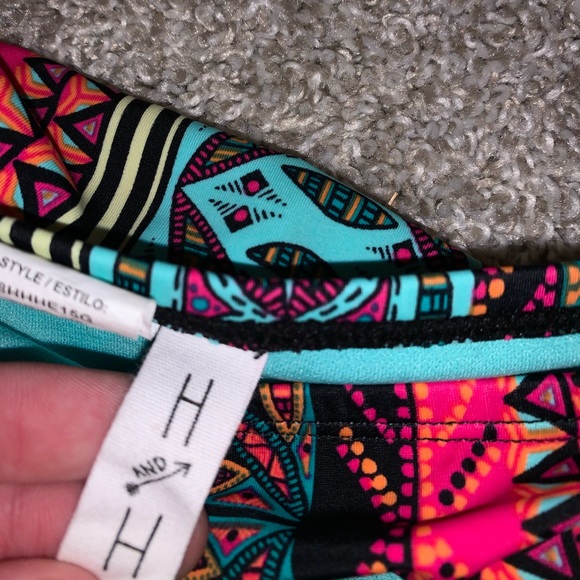 H and H Multicolor Bikini Bottoms size 16 - Picture 4 of 6
